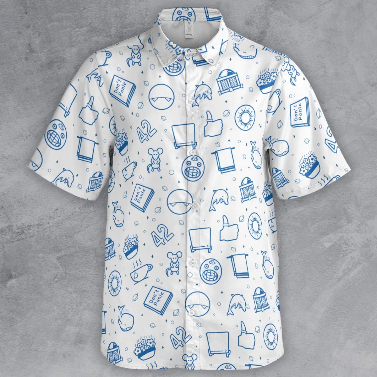 Short Sleeve Button Shirt - T49J38AF
