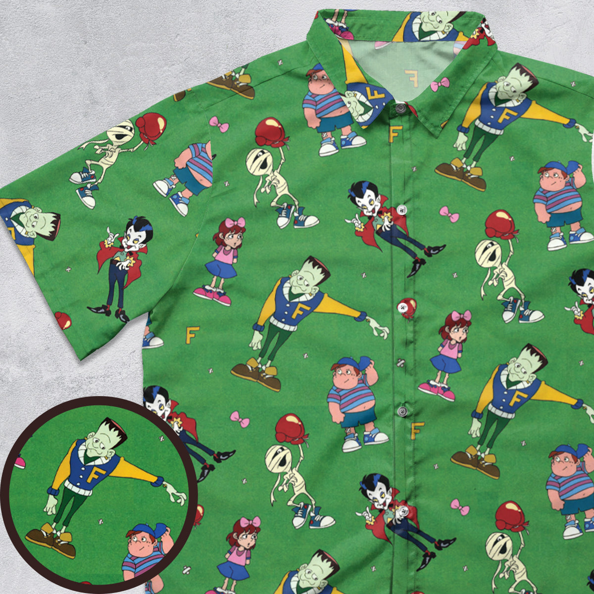 Short Sleeve Button Shirt - FEQK9HJD