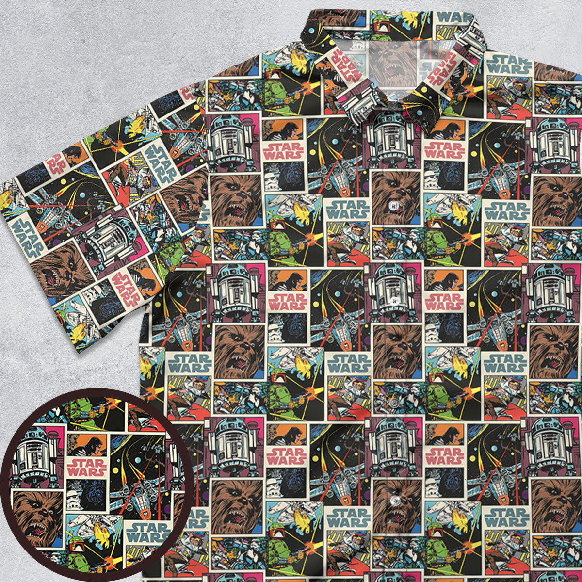 Short Sleeve Button Shirt - EBCG68DL