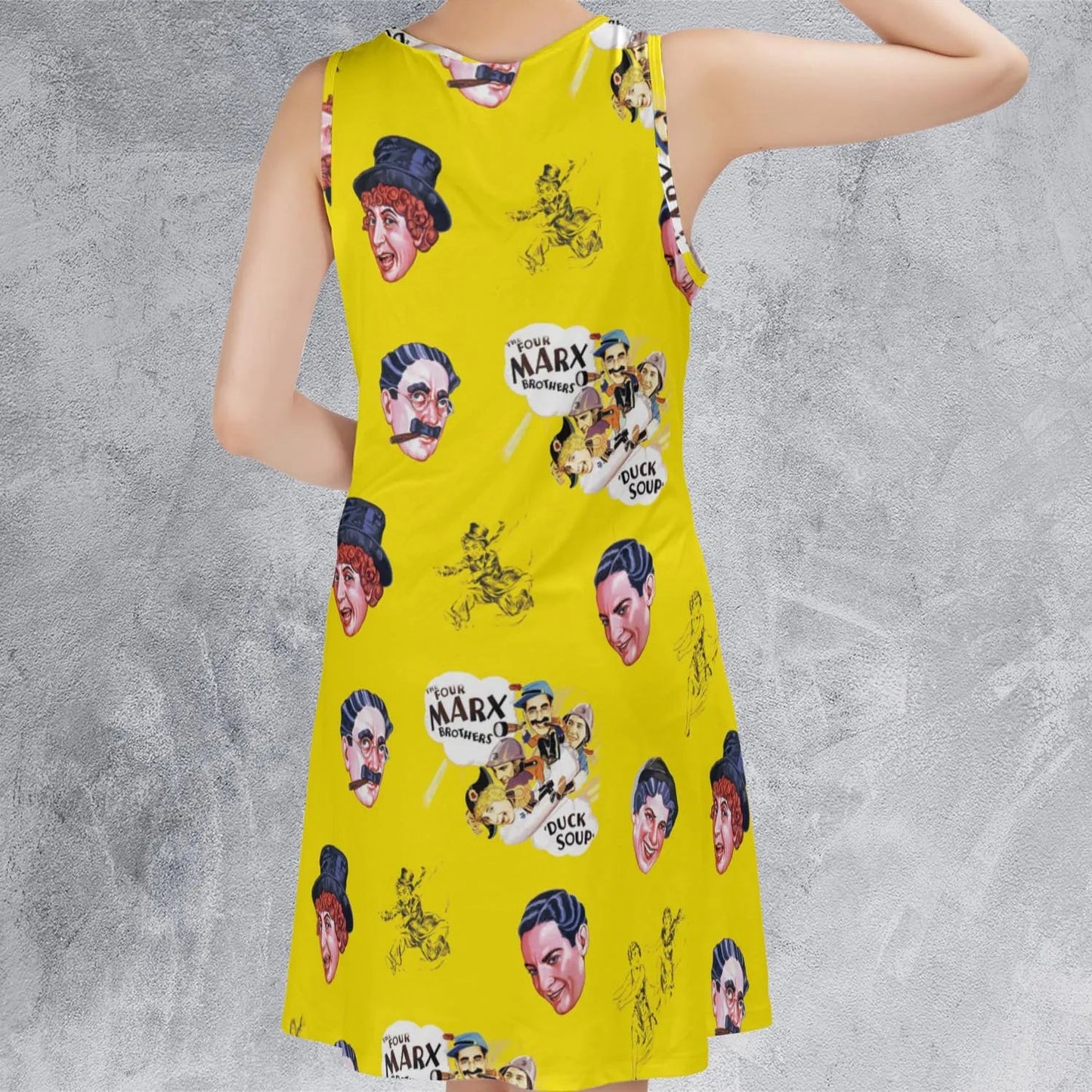 Casual Sleeveless Dress - ZL5U3DBC