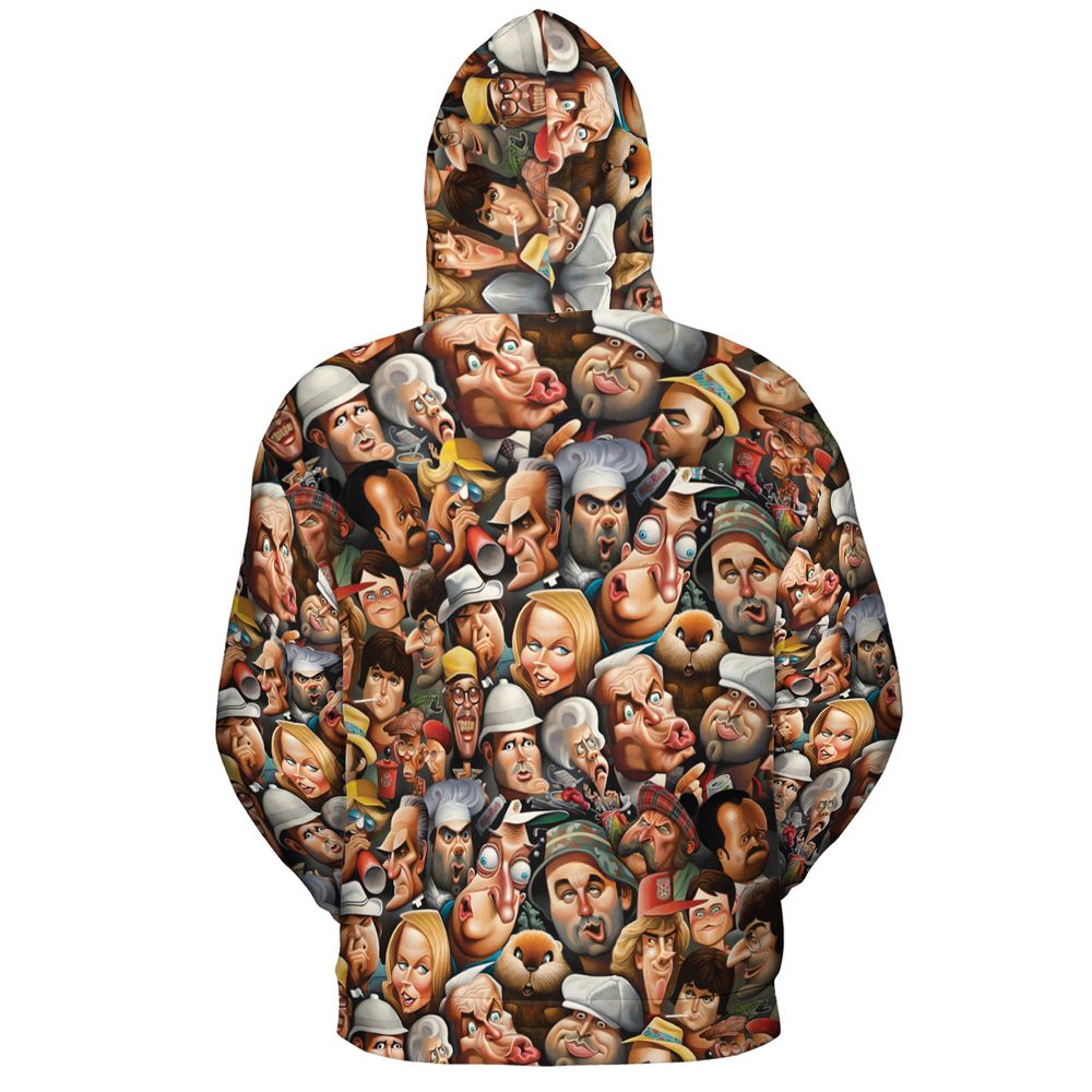 All-over Print Hoodie - 539MZGL9 -  - 4