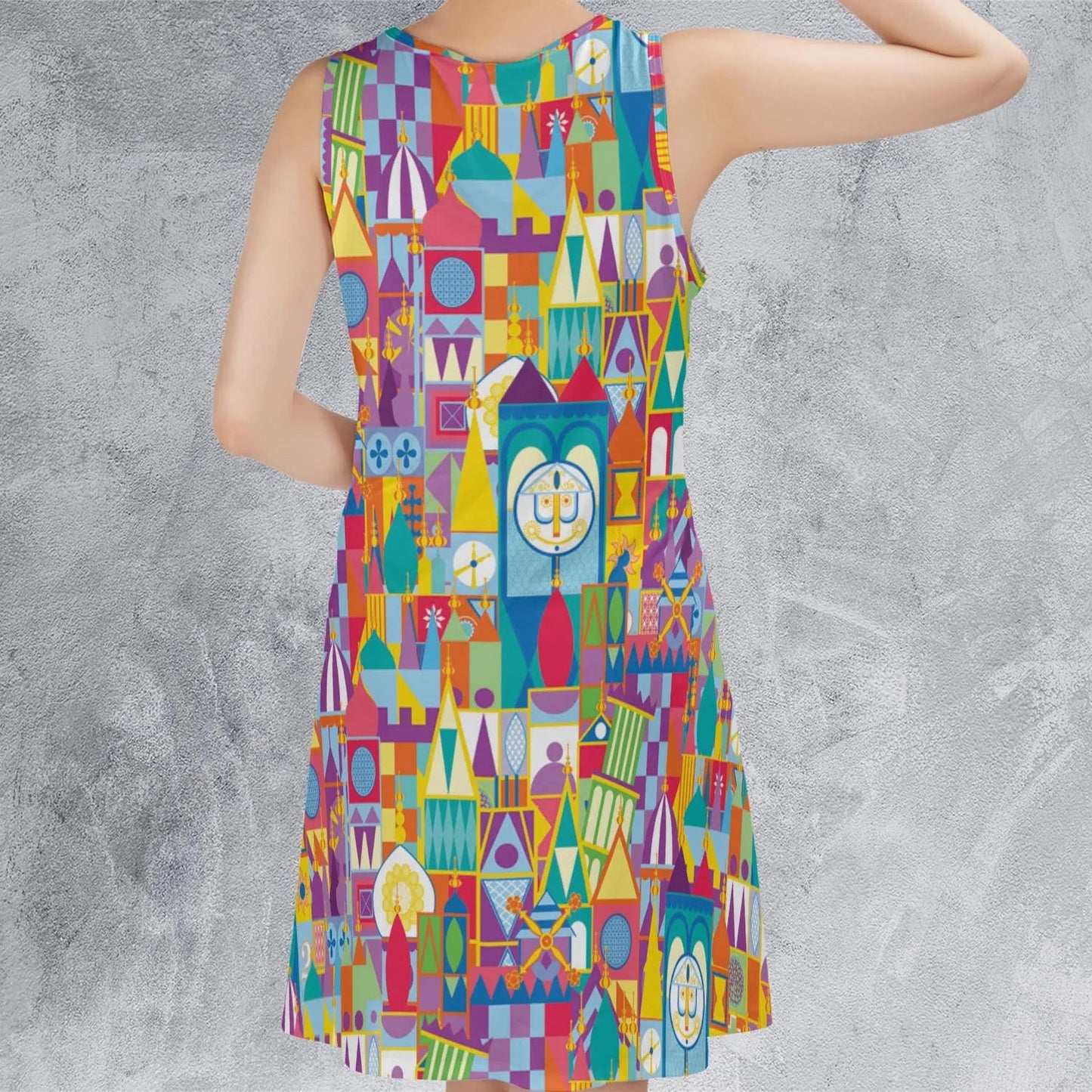 Casual Sleeveless Dress - YERBZK2X