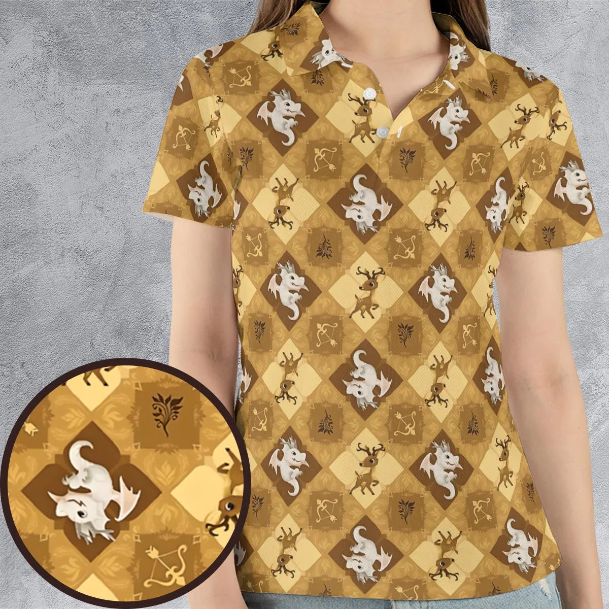 Unisex Polo Shirt - CRVM7W94