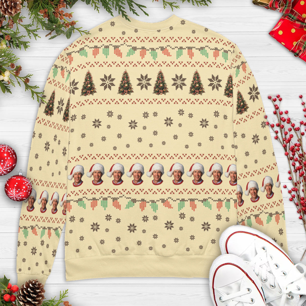 Ugly Christmas Sweatshirt - HBCCURT8