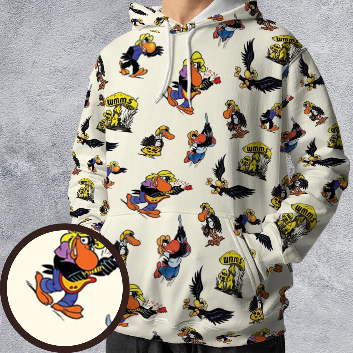 Full Print Hoodie - LE3ZQPMH