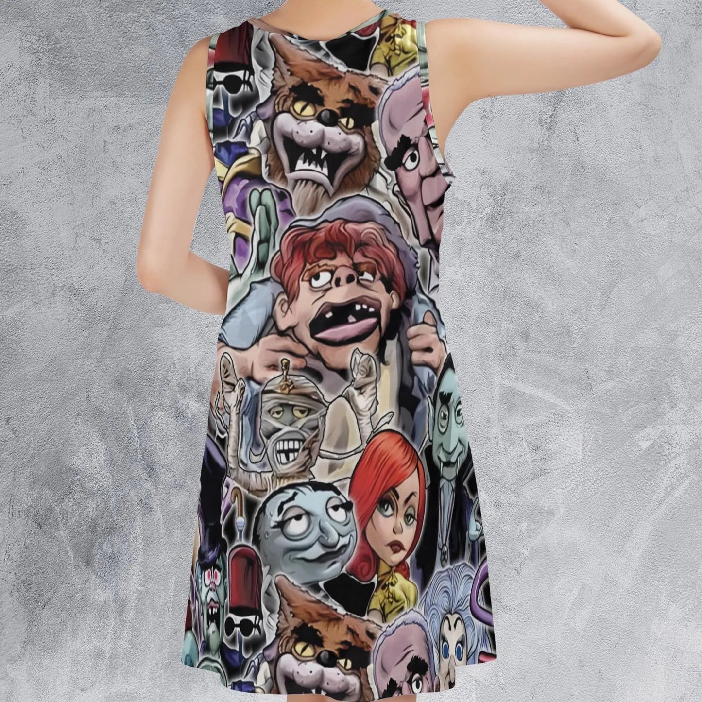 Casual Sleeveless Dress - 1ZQBSGQ1