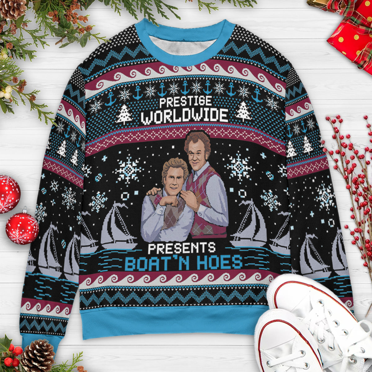 Ugly Christmas Sweatshirt - E853SXNY