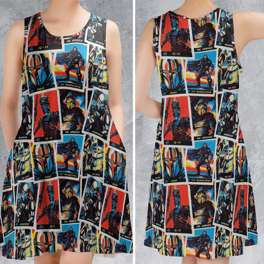 Casual Sleeveless Dress - DXBNLCSS