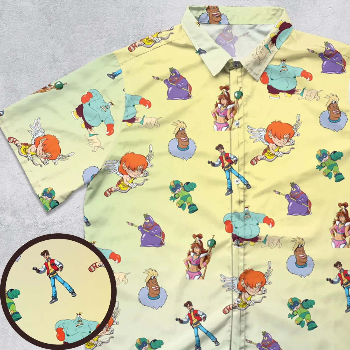 Short Sleeve Button Shirt - SNWC65EG