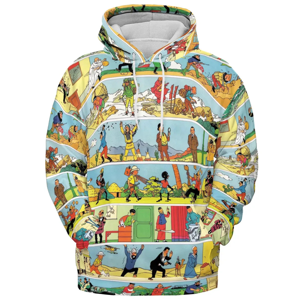 Full Print Hoodie - XEH93YBK