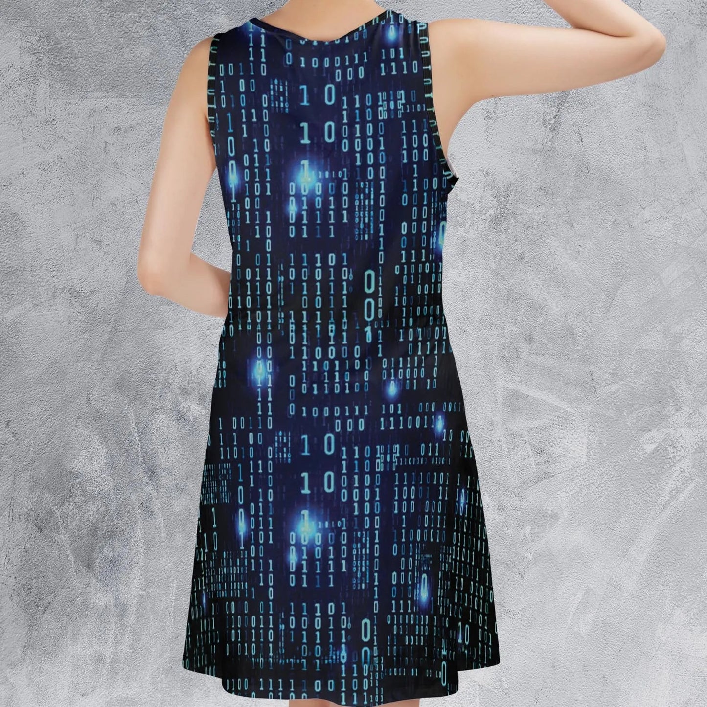 Casual Sleeveless Dress - NJQ3THGN