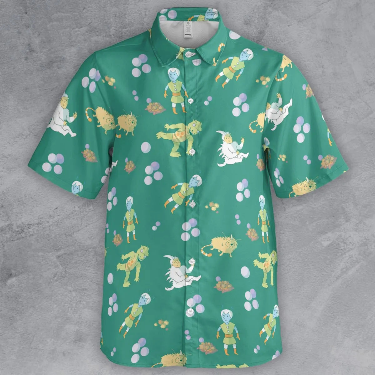 Short Sleeve Button Shirt - V1PVZAMP