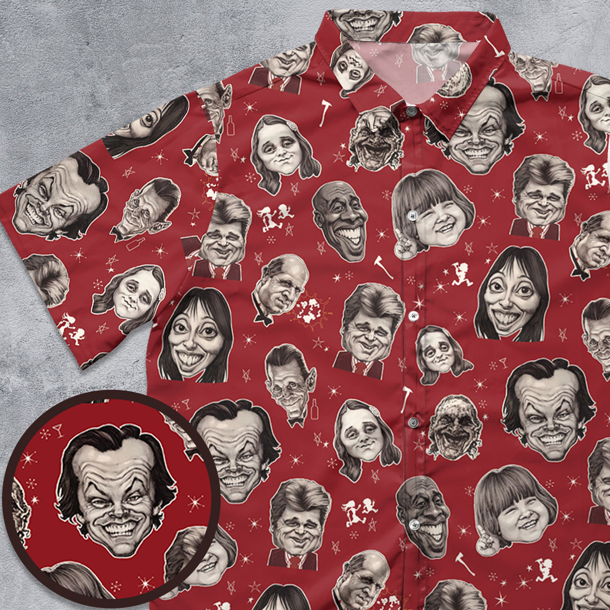 Short Sleeve Button Shirt - 7A2LLYQU
