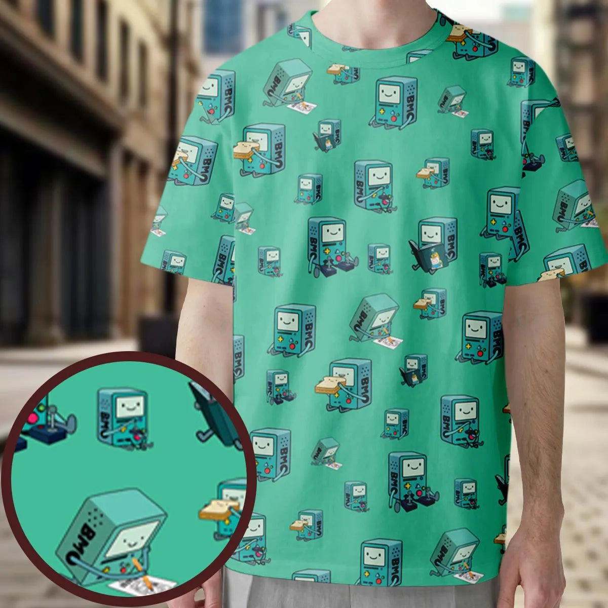 Full Print T-Shirt - YAMH6NZE