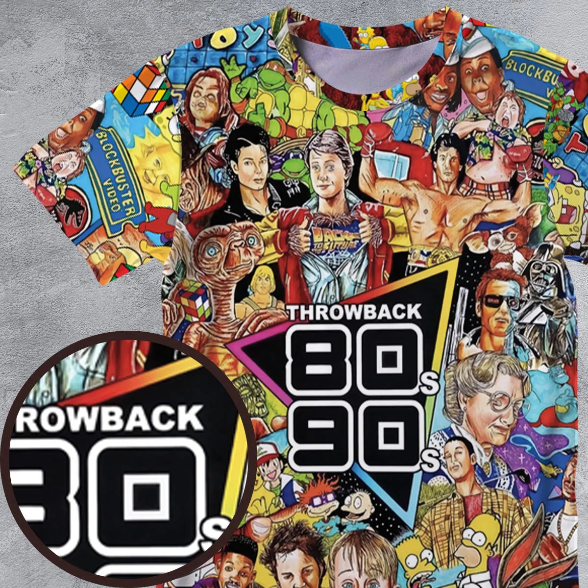 Full Print T-shirt - Q3FRF7NG