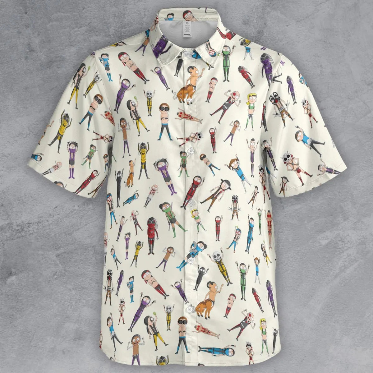 Short Sleeve Button Shirt - GFTUK56C