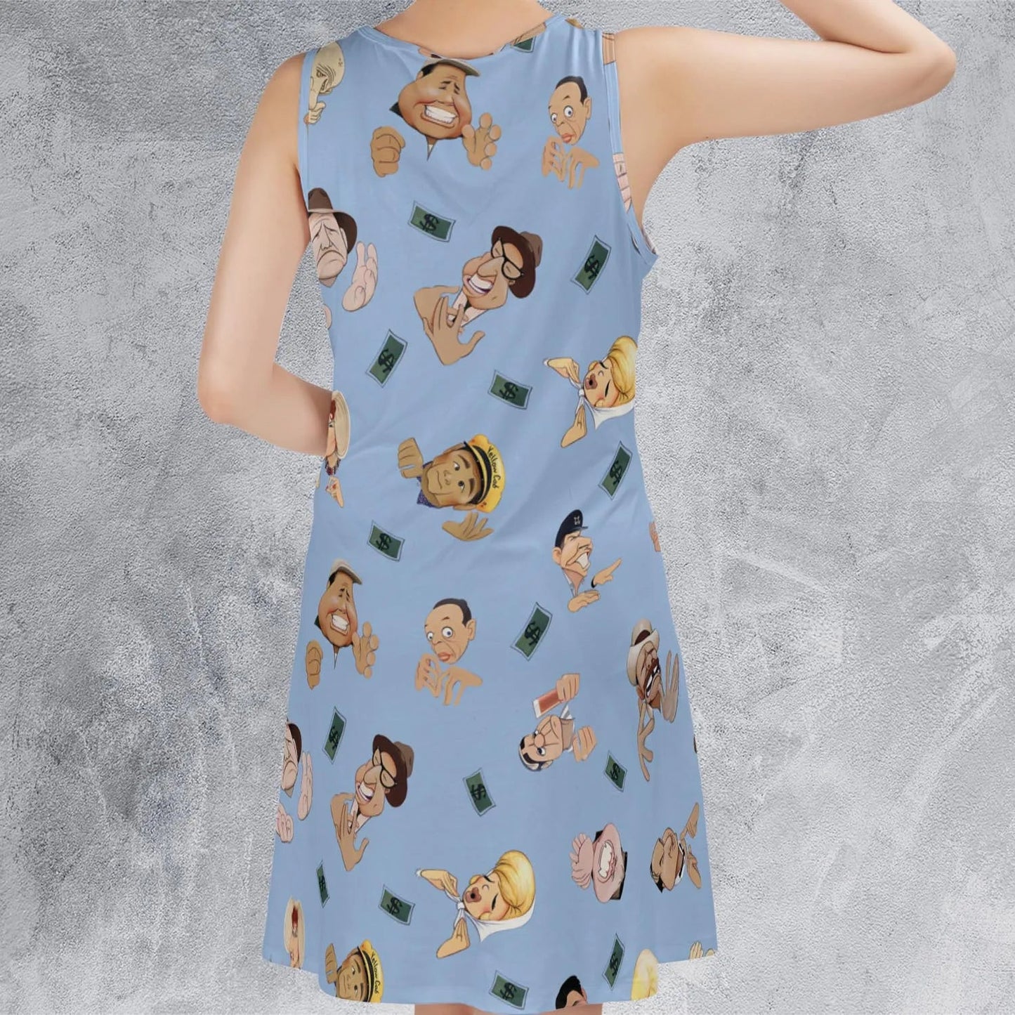 Casual Sleeveless Dress - N7XFUZ1U