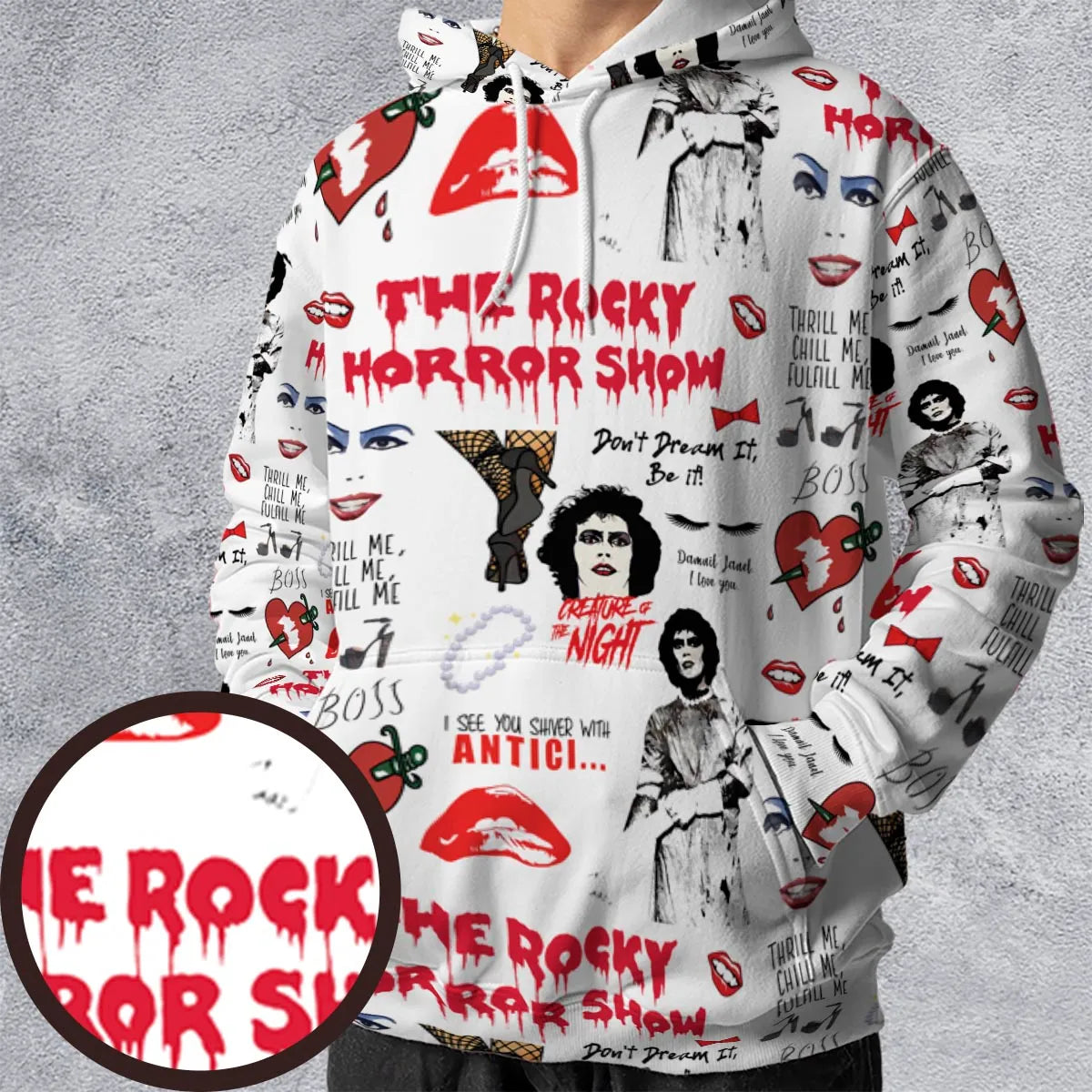 Full Print Hoodie - V8MBHEYR