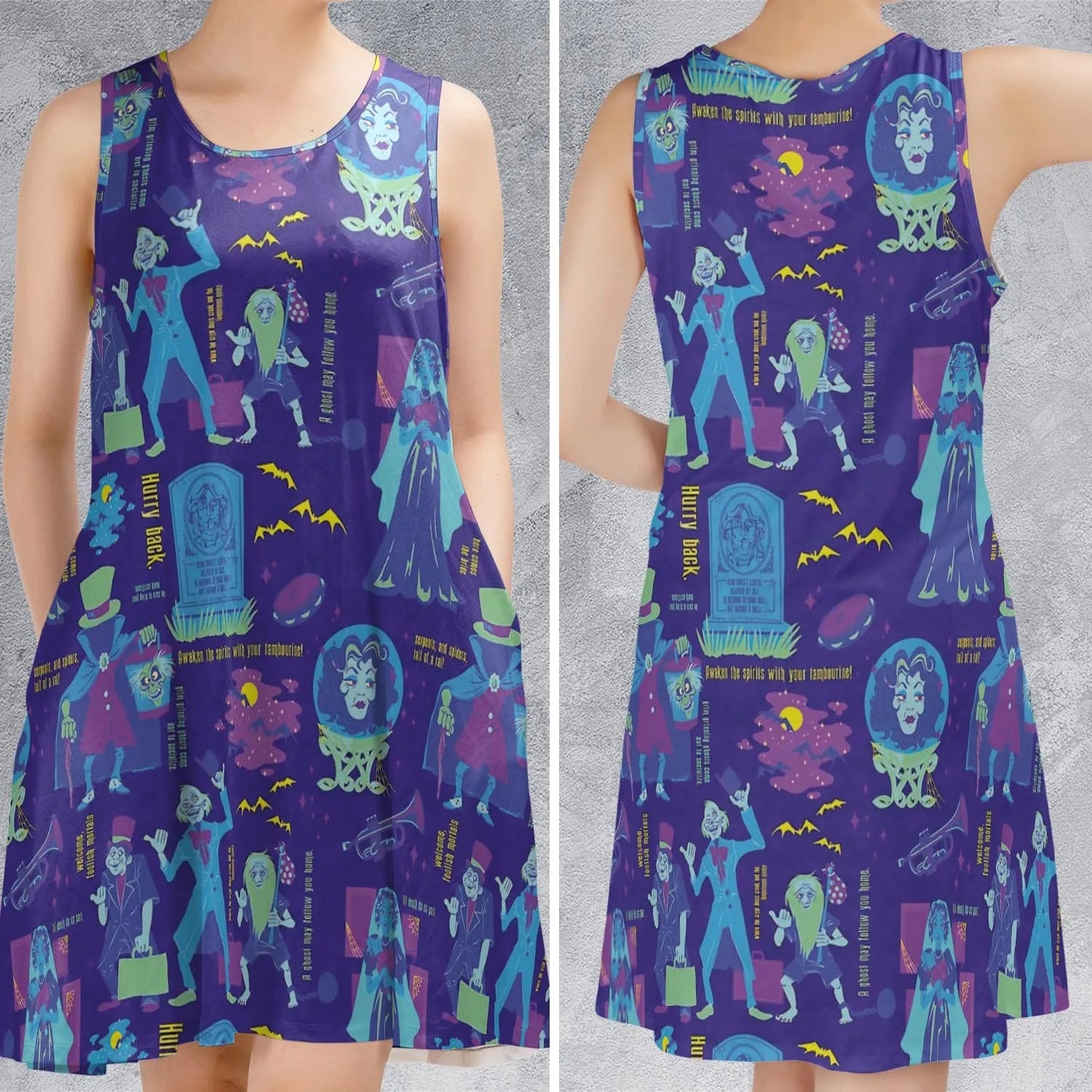 Casual Sleeveless Dress - HXWXK7XK