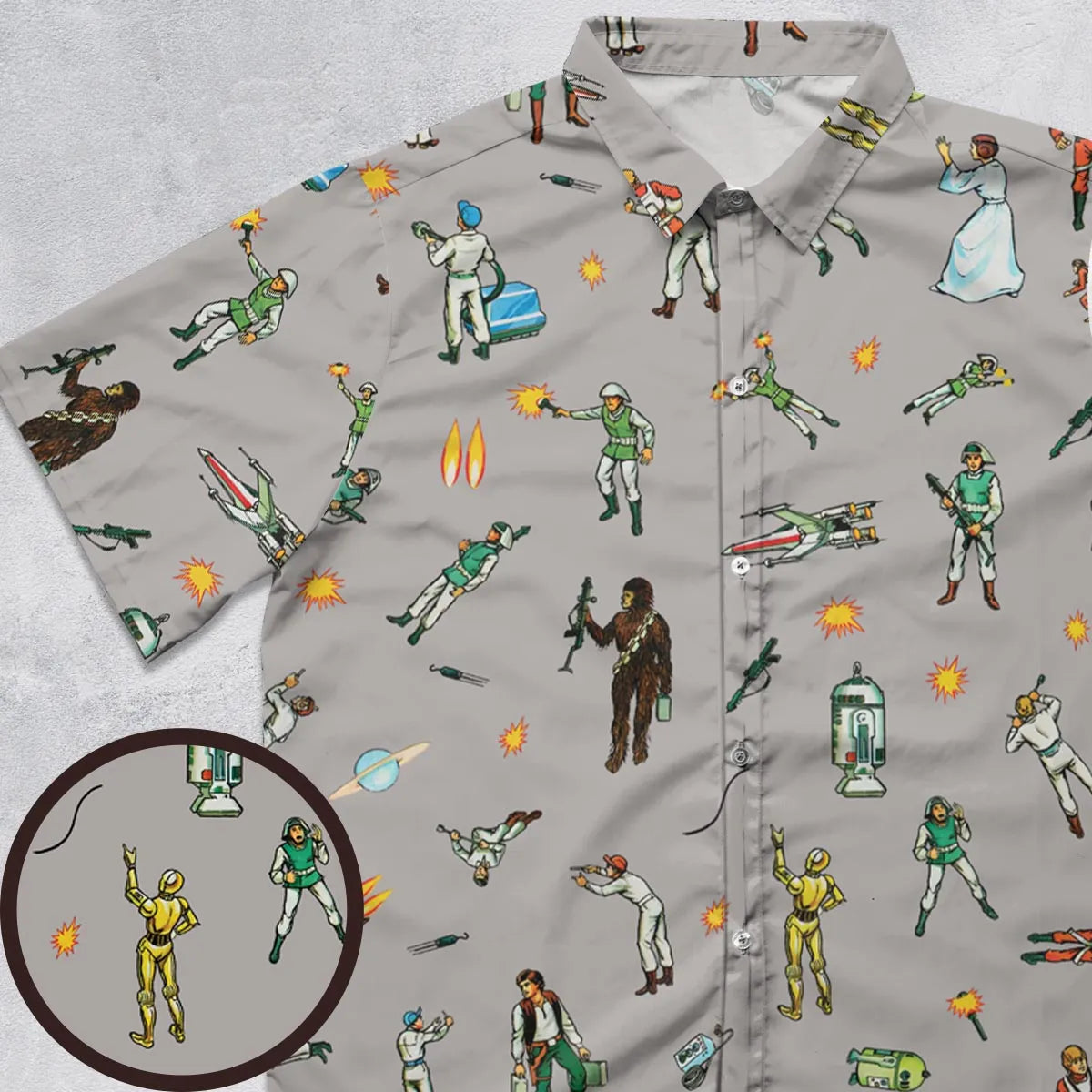 Short Sleeve Button Shirt - SBNJ1ADQ