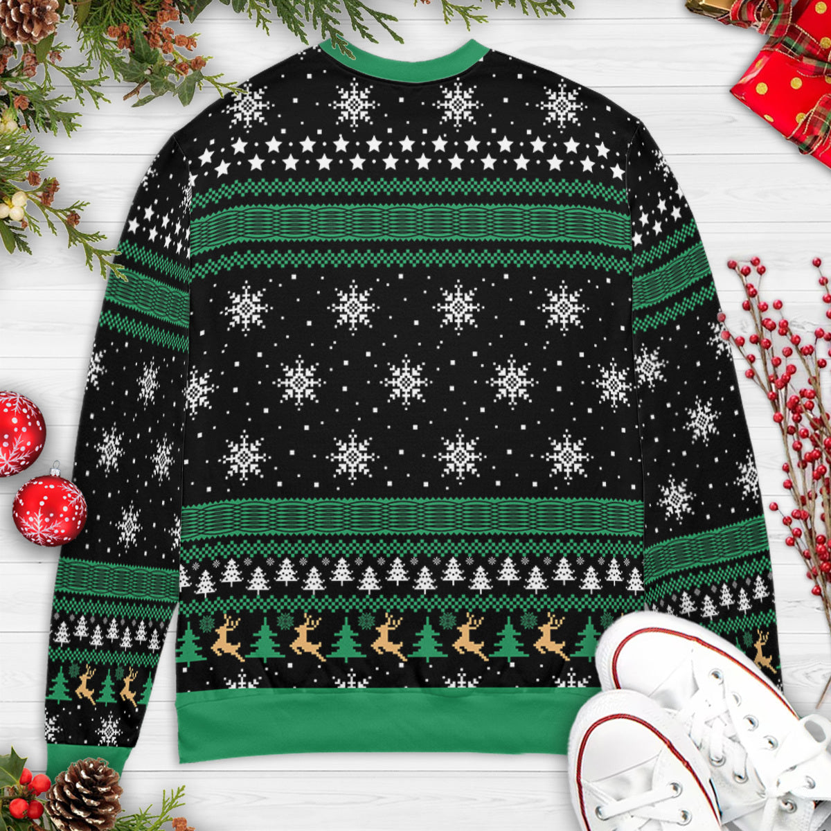 Ugly Christmas Sweatshirt - Q4TLJK9W