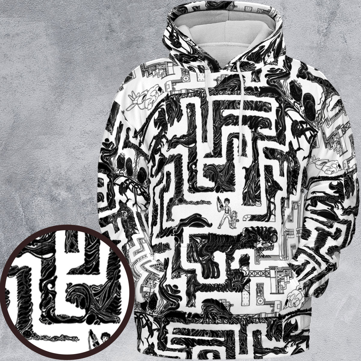 Full Print Hoodie - EZ3H6V7U