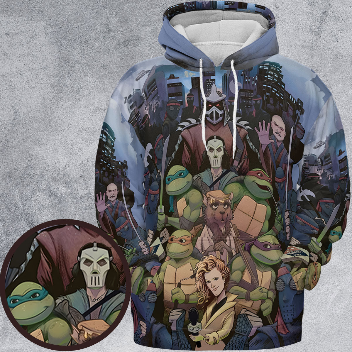 Full Print Hoodie - RVAHJQ8G