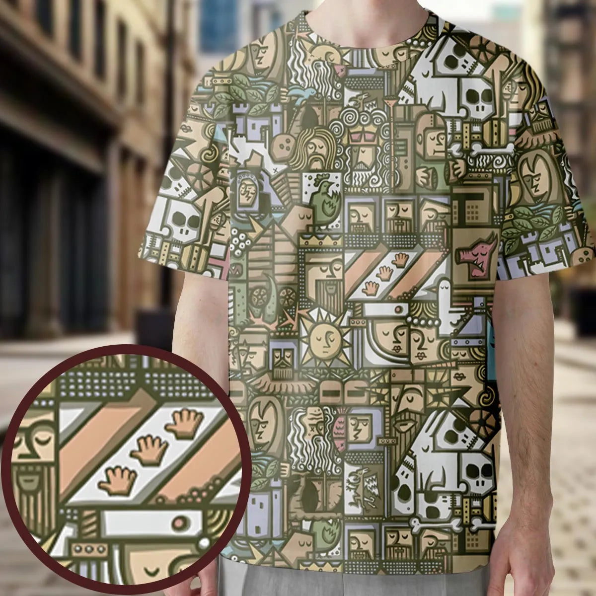 Full Print T-Shirt - FNS29E9Q