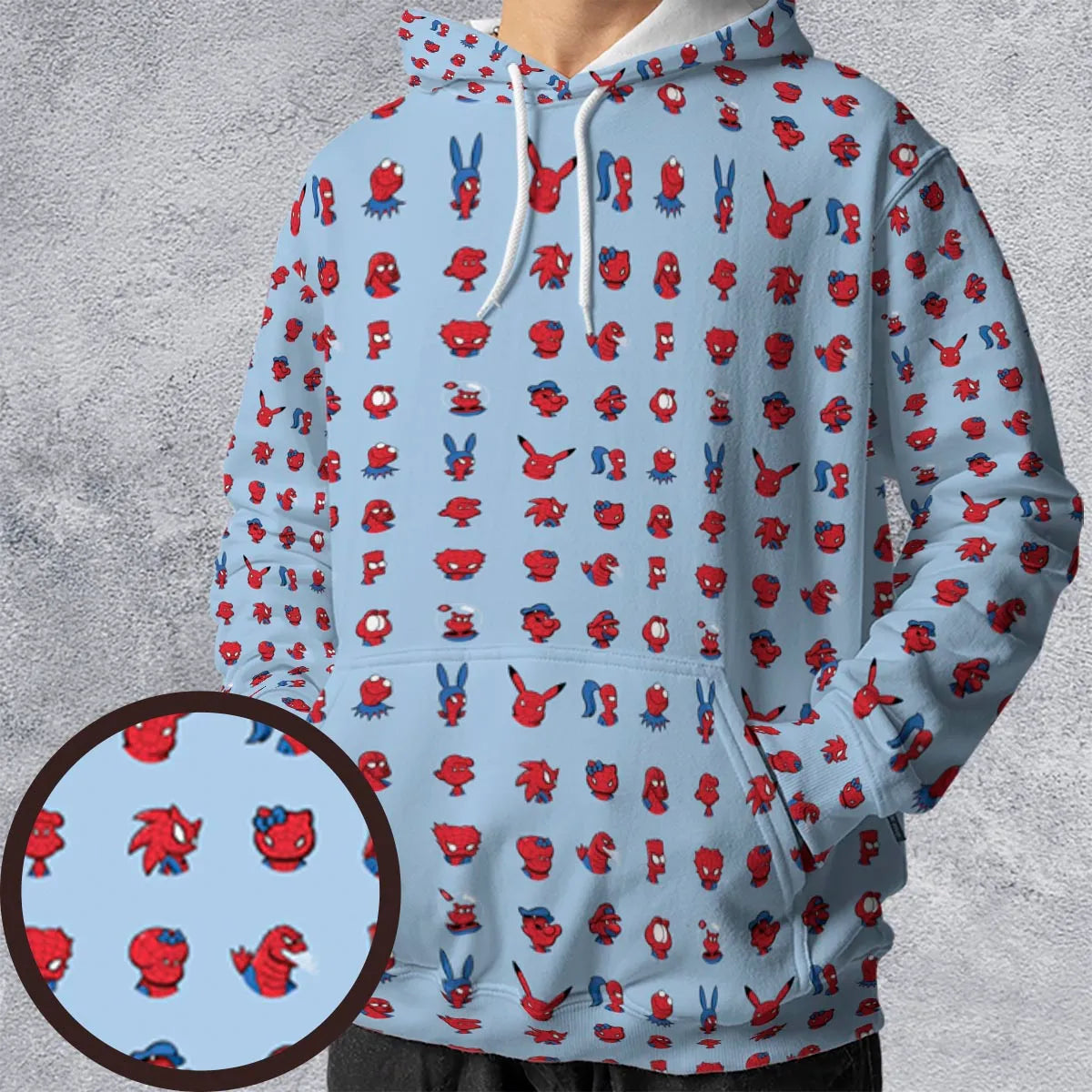 Full Print Hoodie - A2YJ5RAK