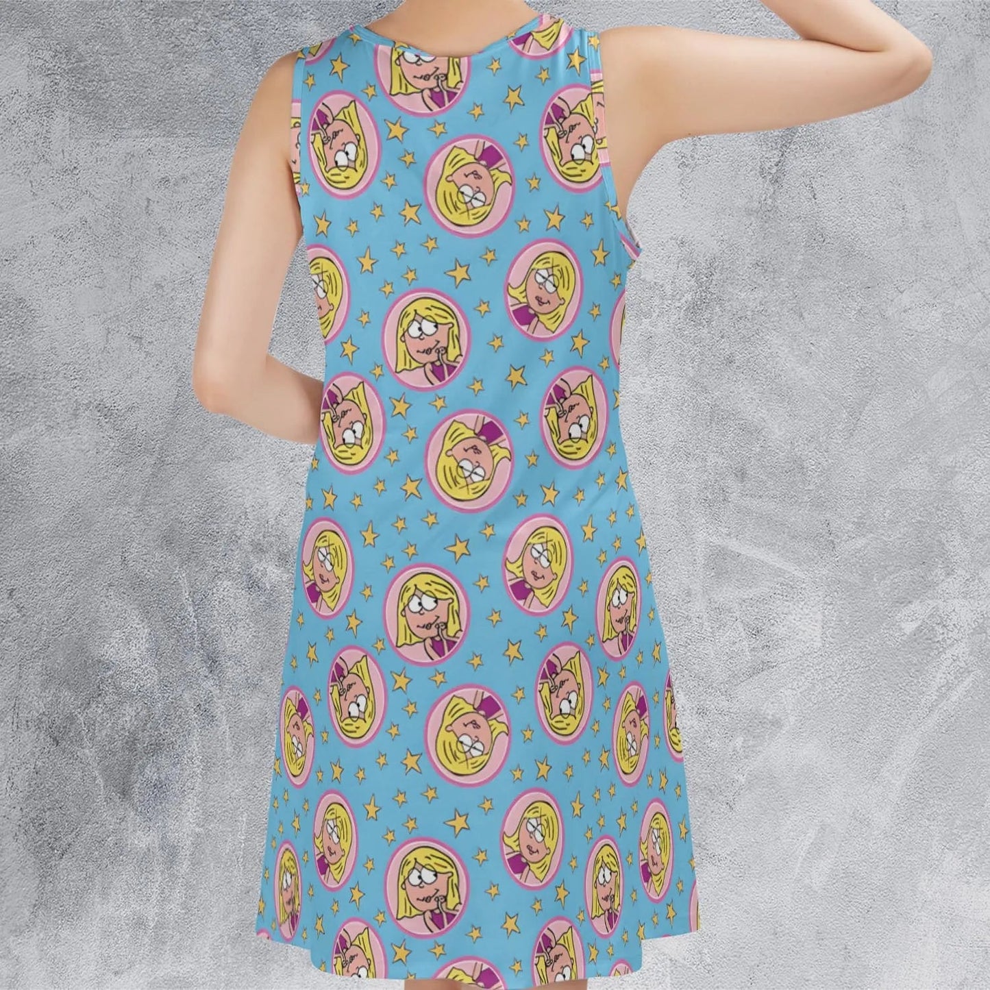 Casual Sleeveless Dress - NEF2DWW8