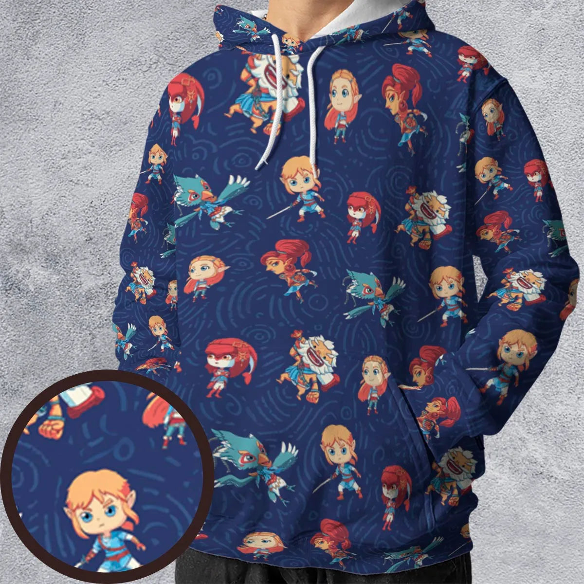 Full Print Hoodie - B8W27JXE