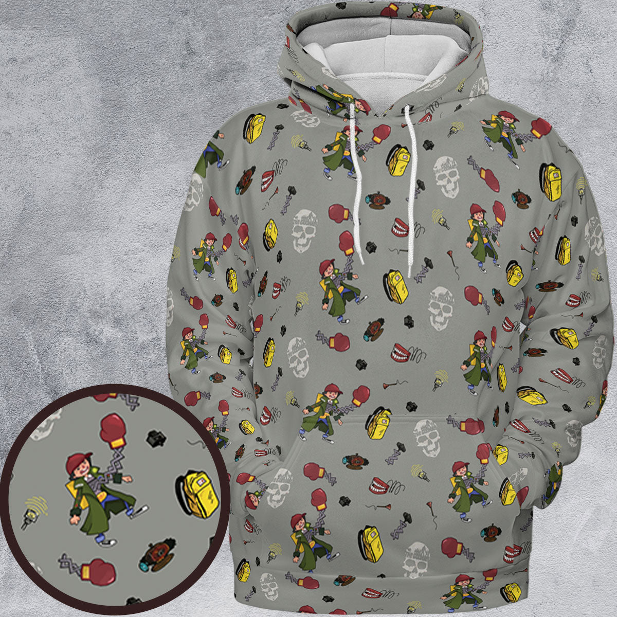 Full Print Hoodie - FP9AA9MR