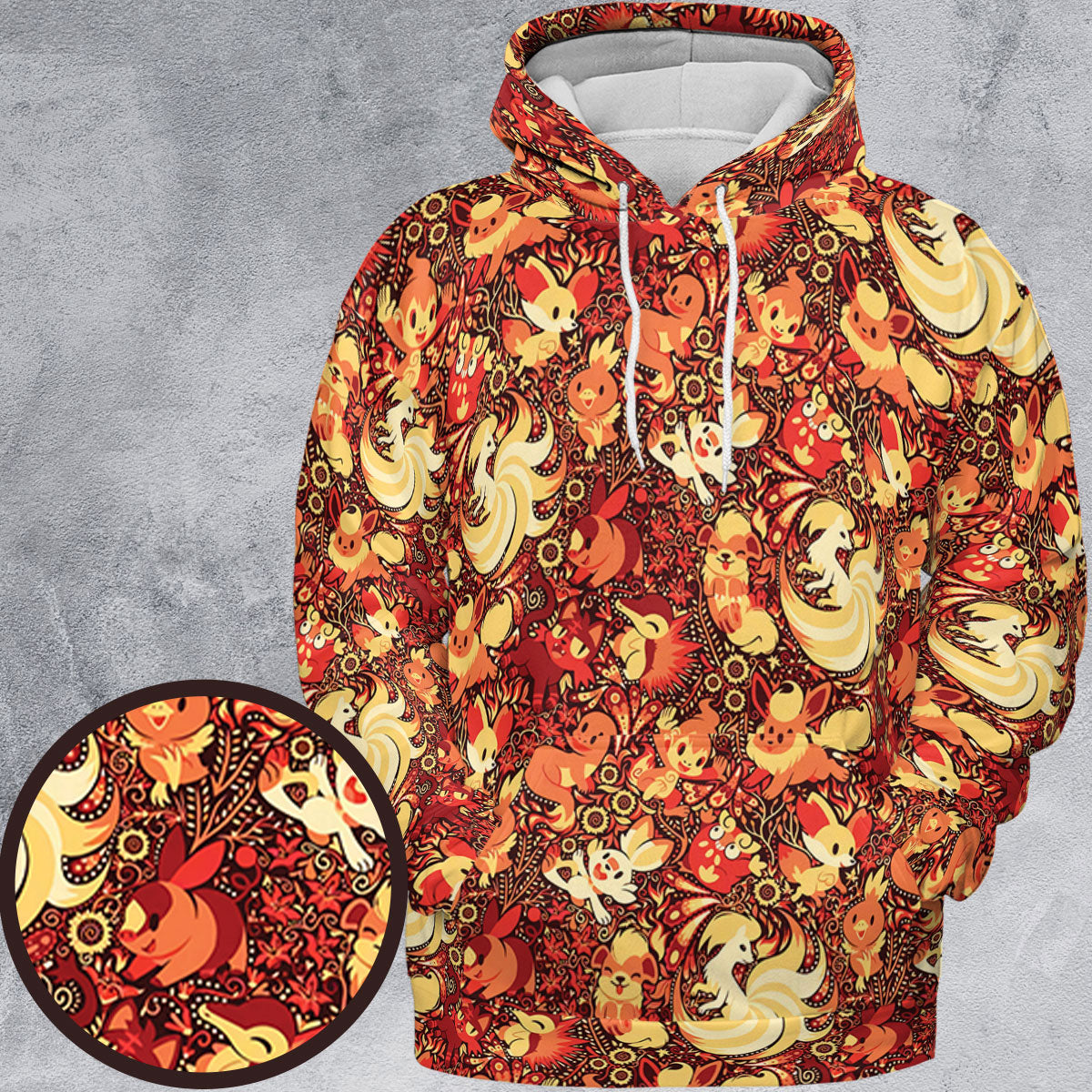 Full Print Hoodie - X4X2NLX7