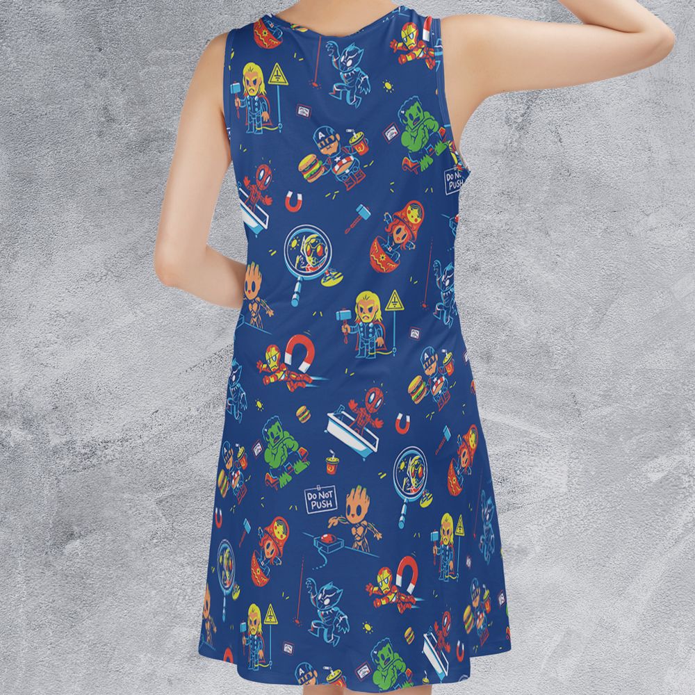 Sleeveless Dress - DR1J49GW -  - 2