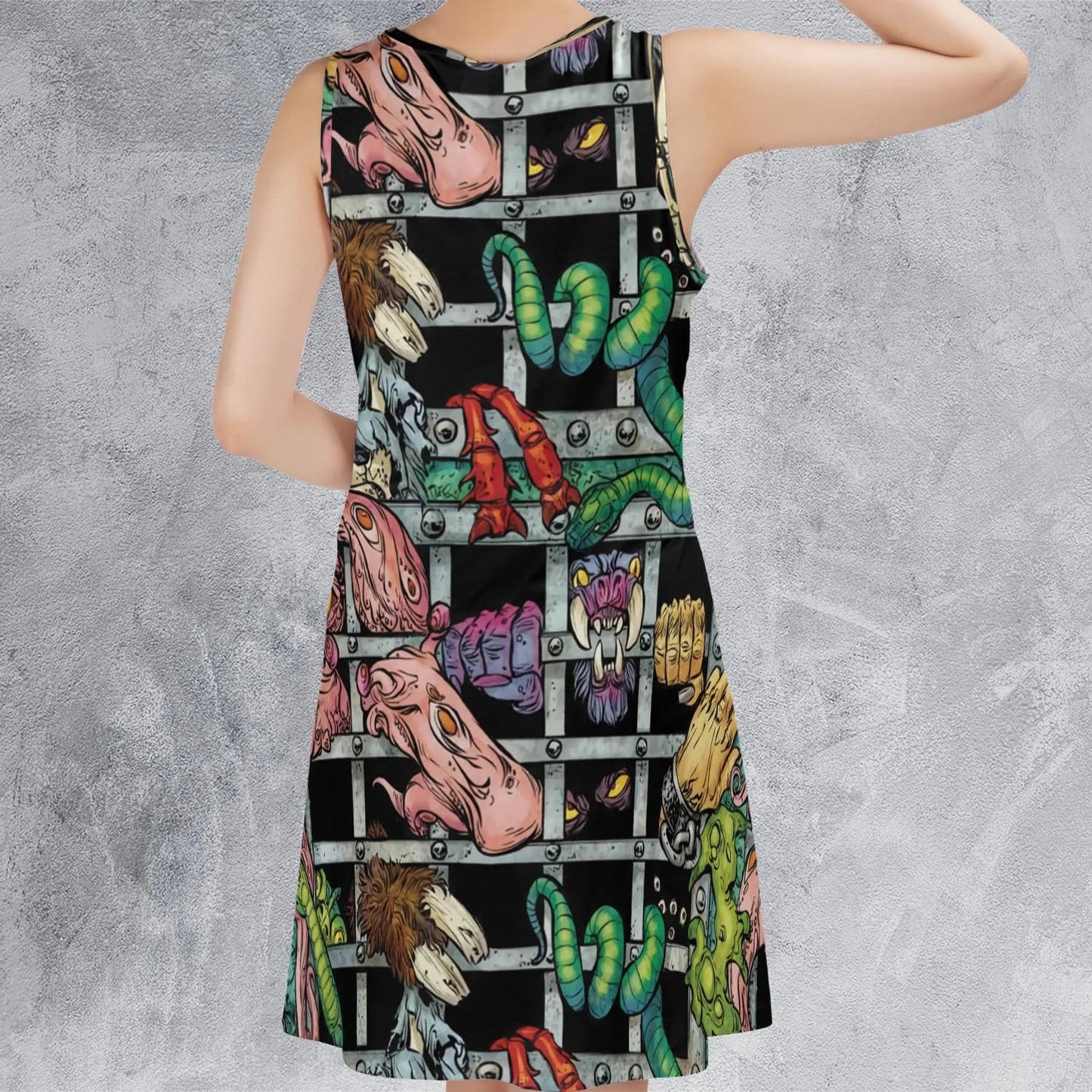 Casual Sleeveless Dress - R1G83V5E