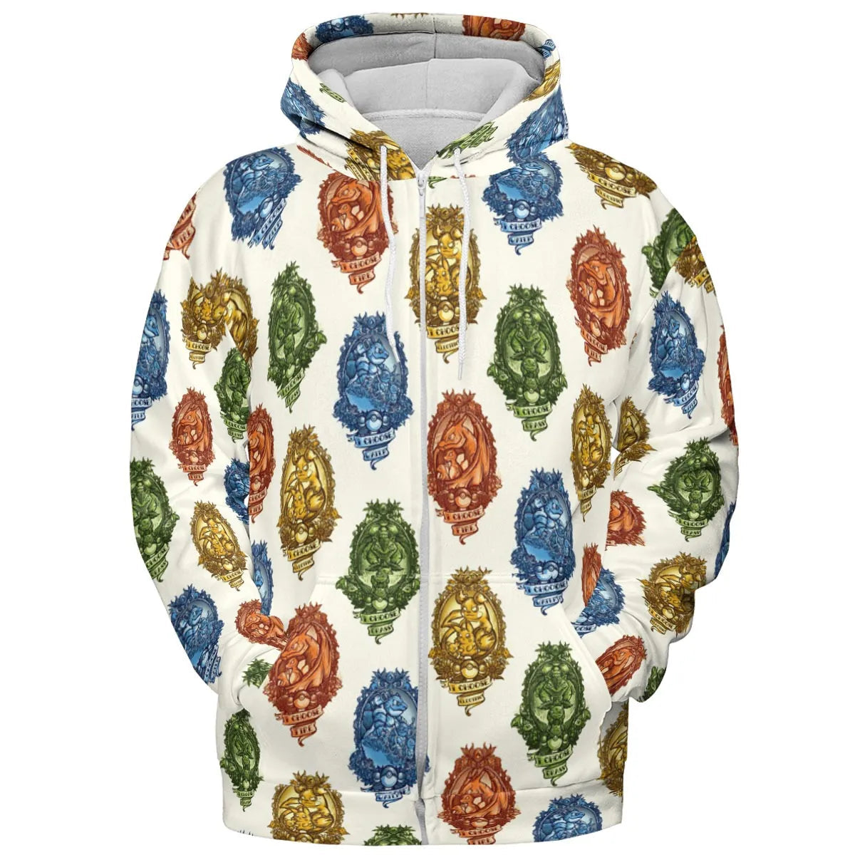 Full Print Hoodie - 6E2ECU8N