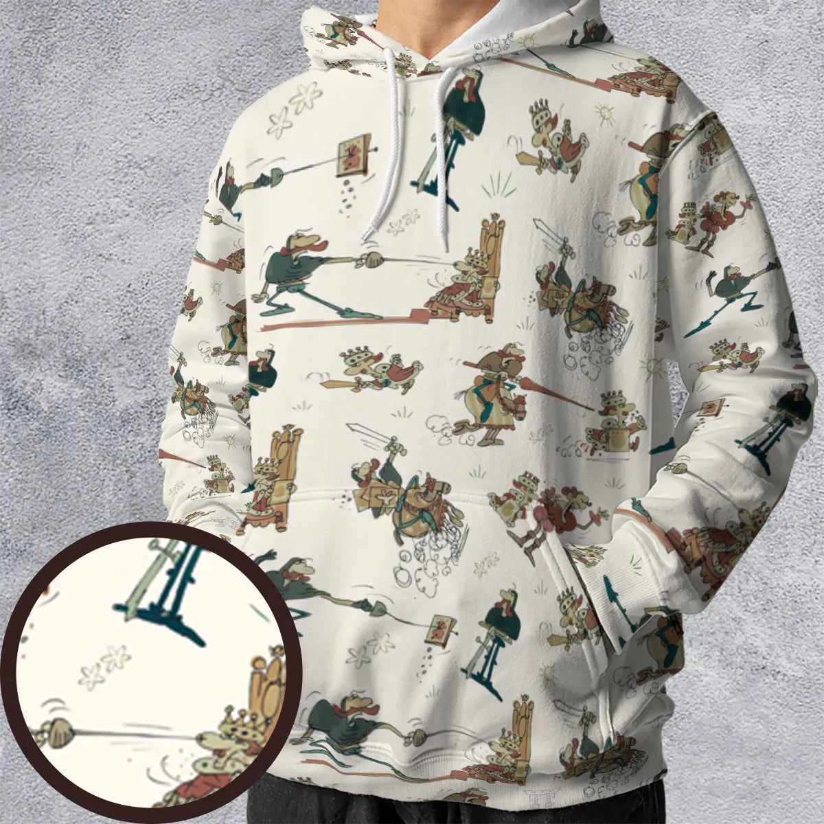 Full Print Hoodie - HH4L2A54