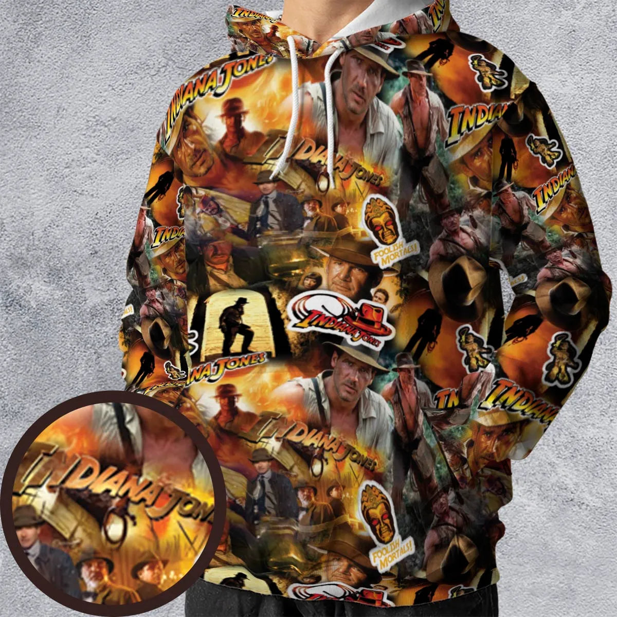 Full Print Hoodie - LMEK46RT