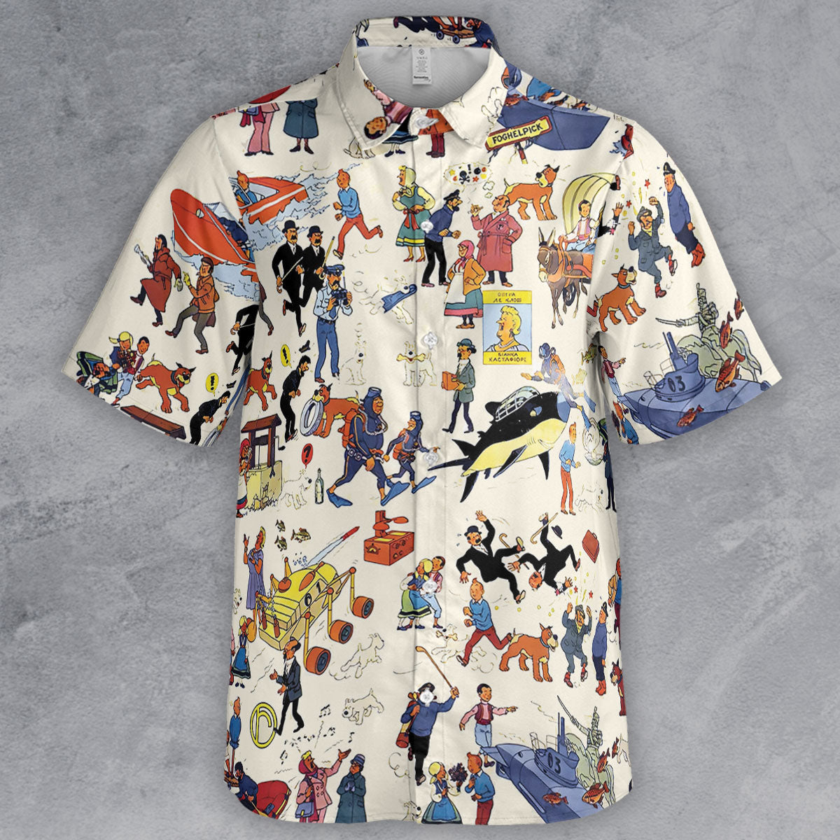 Short Sleeve Button Shirt - S78DXP17