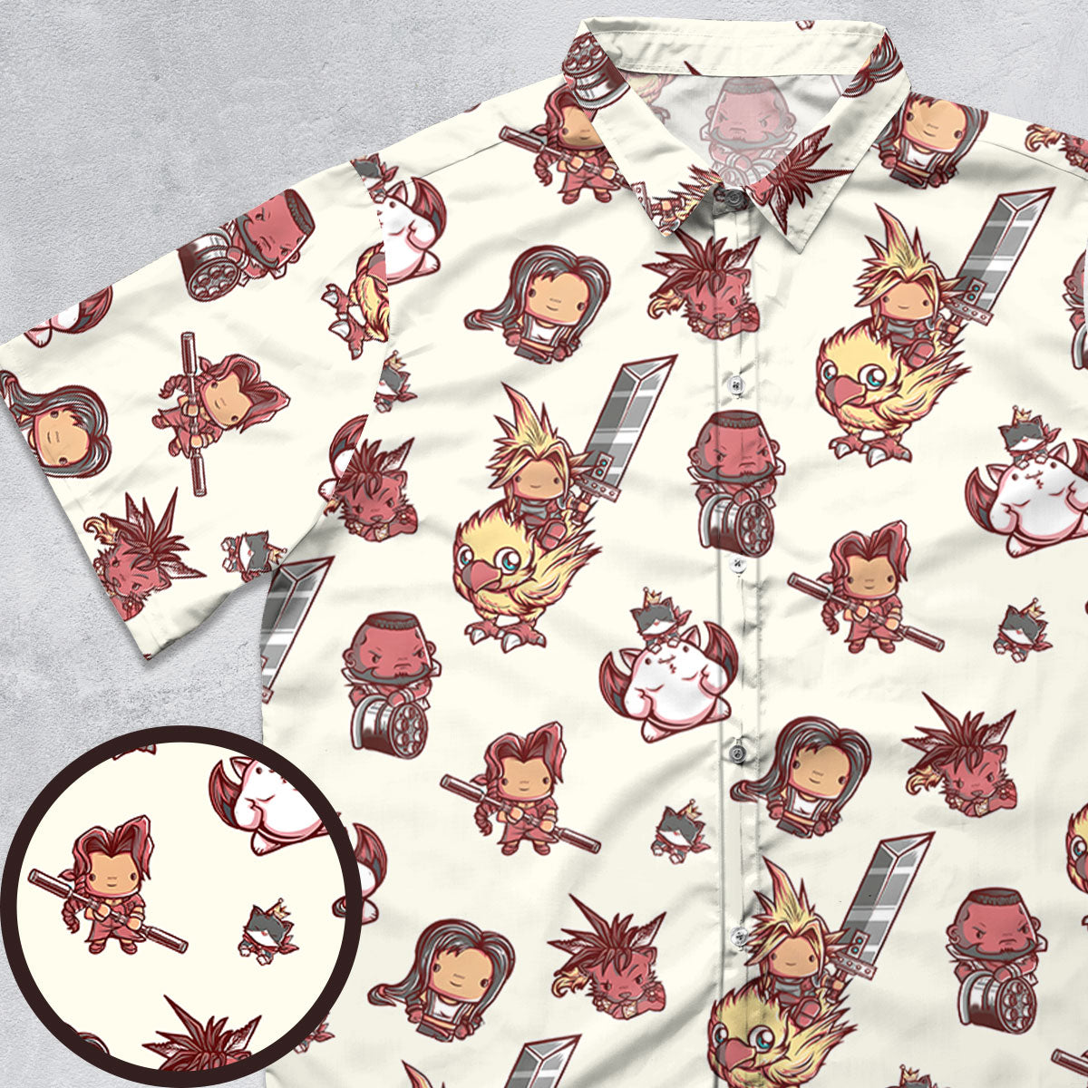 Short Sleeve Button Shirt - 6ANEDAPC
