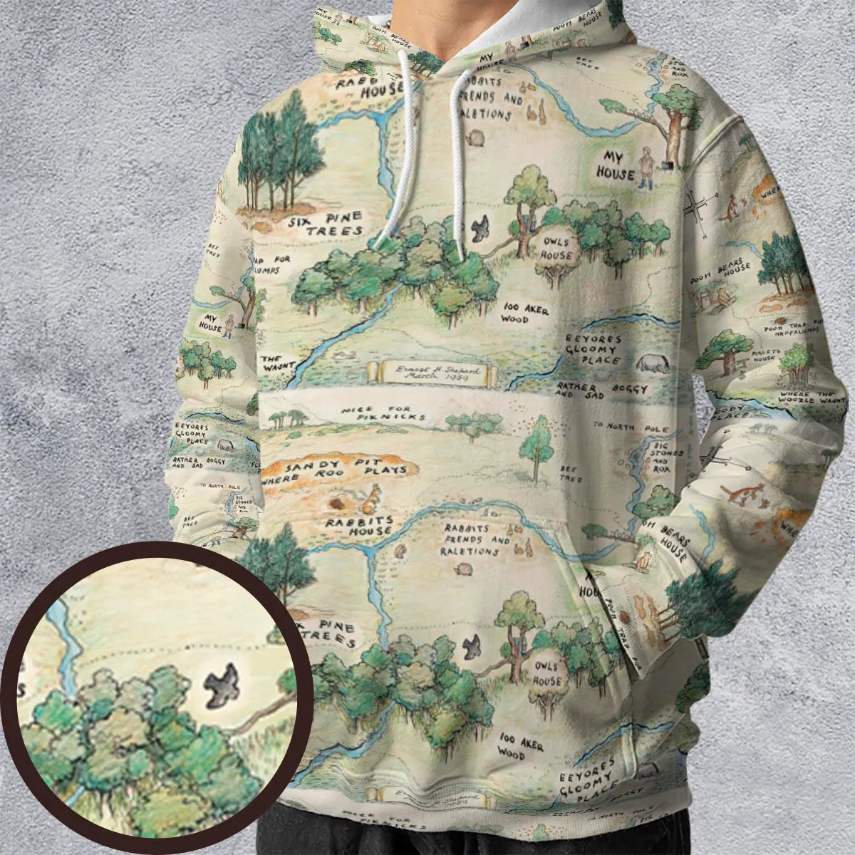 Full Print Hoodie - JAUH81JU