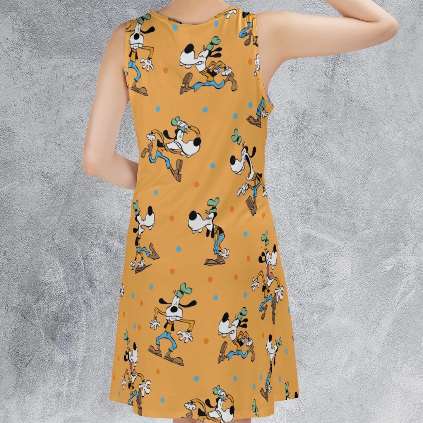 Casual Sleeveless Dress - GSU85PQB