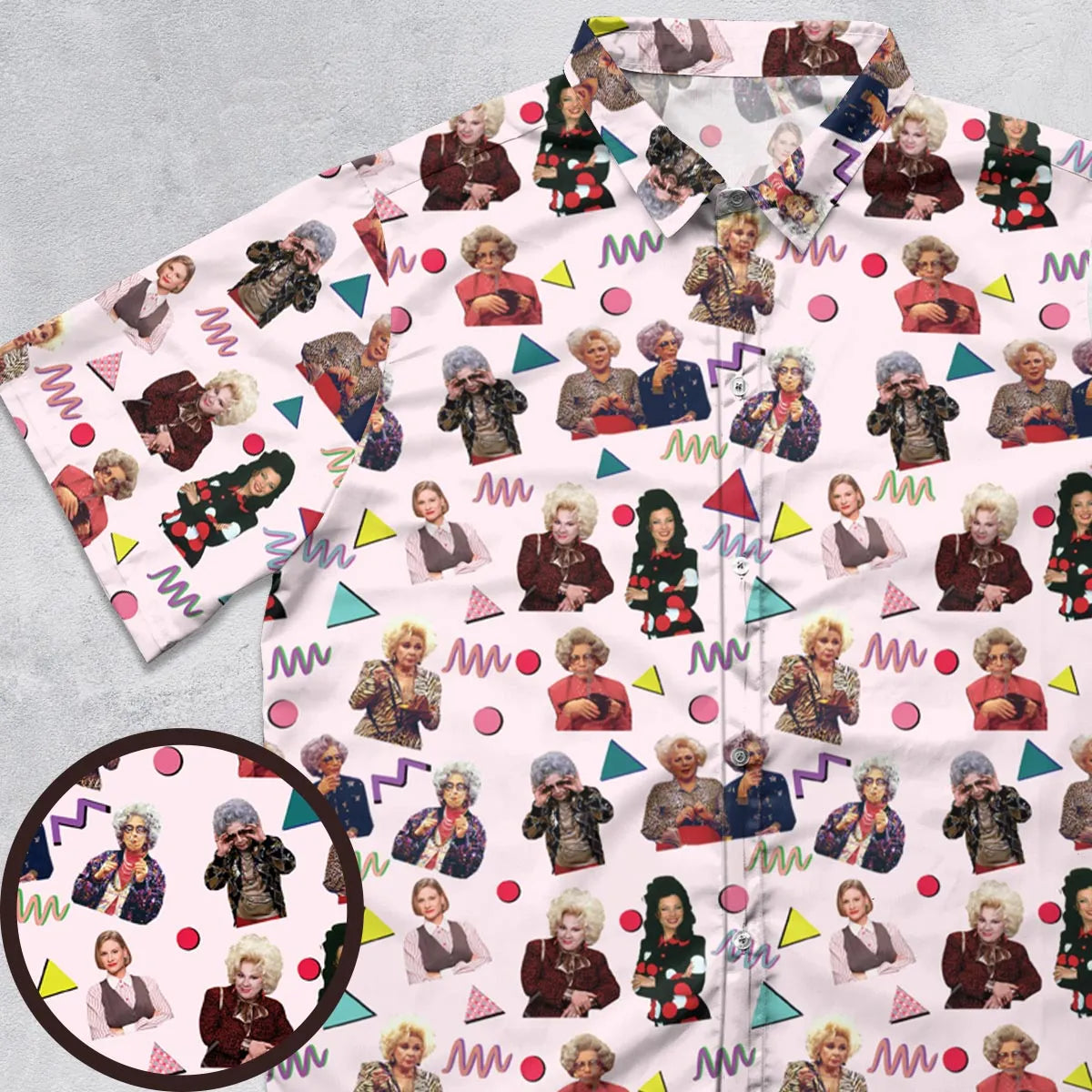 Short Sleeve Button Shirt - H4DMAESY