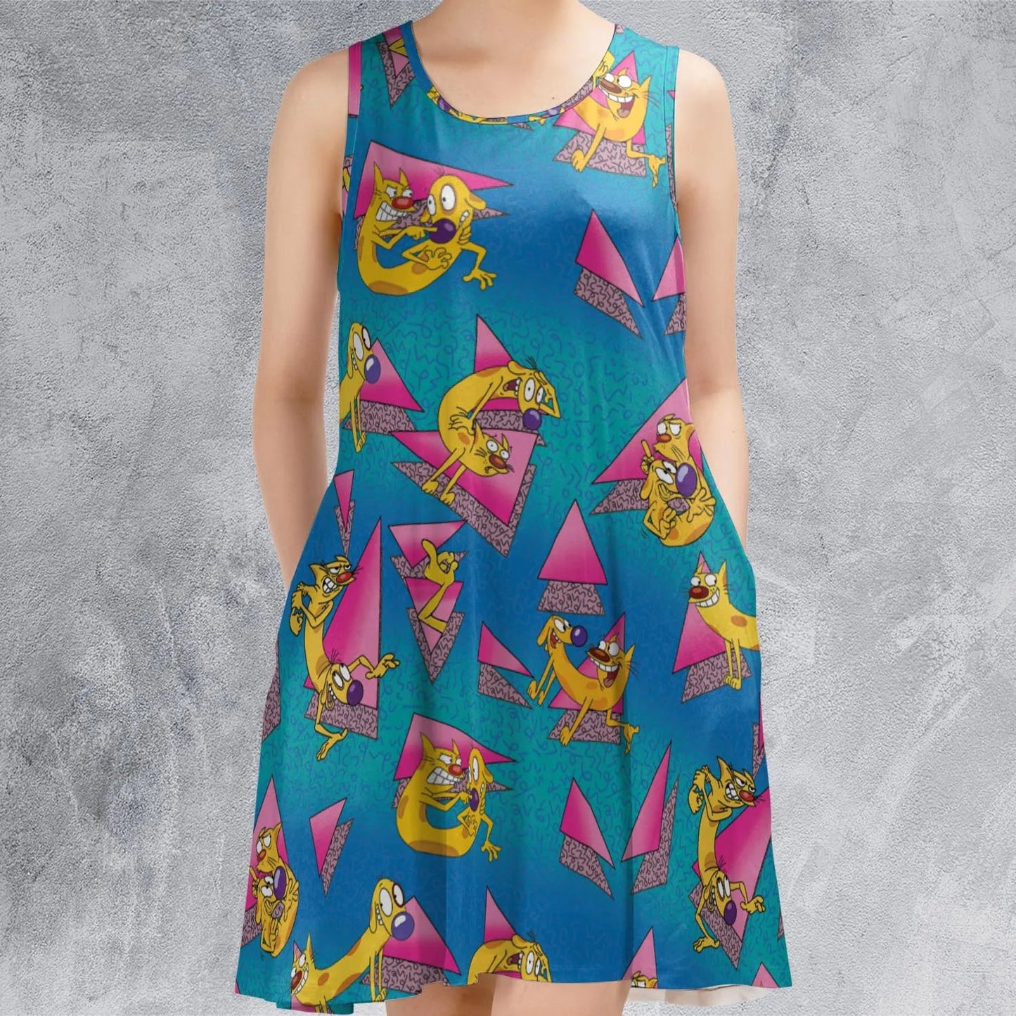 Casual Sleeveless Dress - UF6USJCB