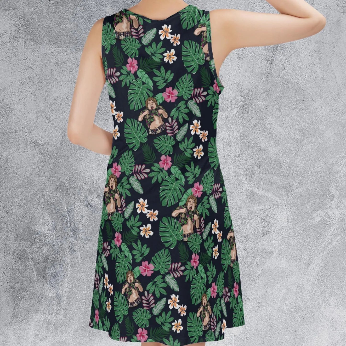 Casual Sleeveless Dress - DS17HG27