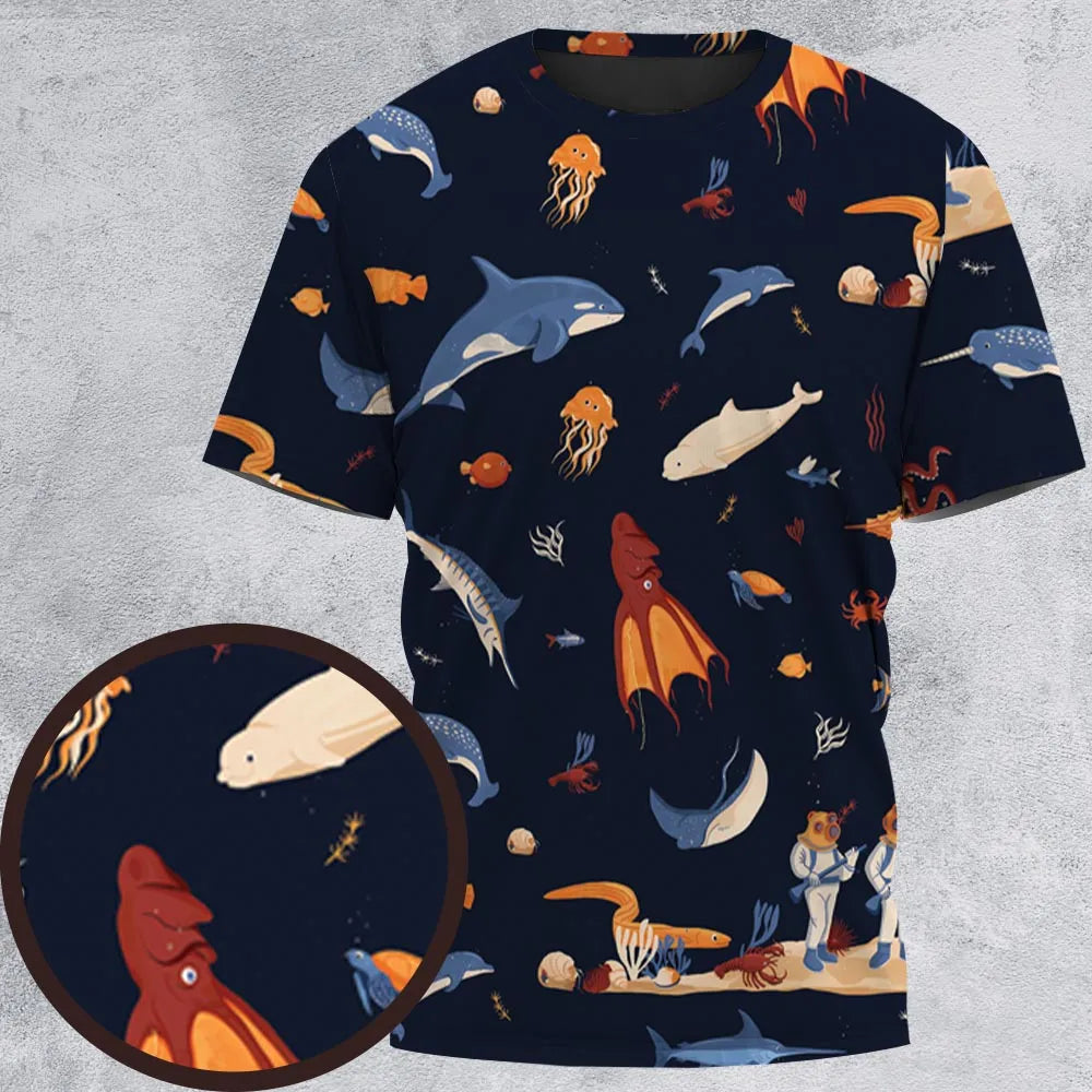 Full Print T-Shirt - 4E4PAFNP