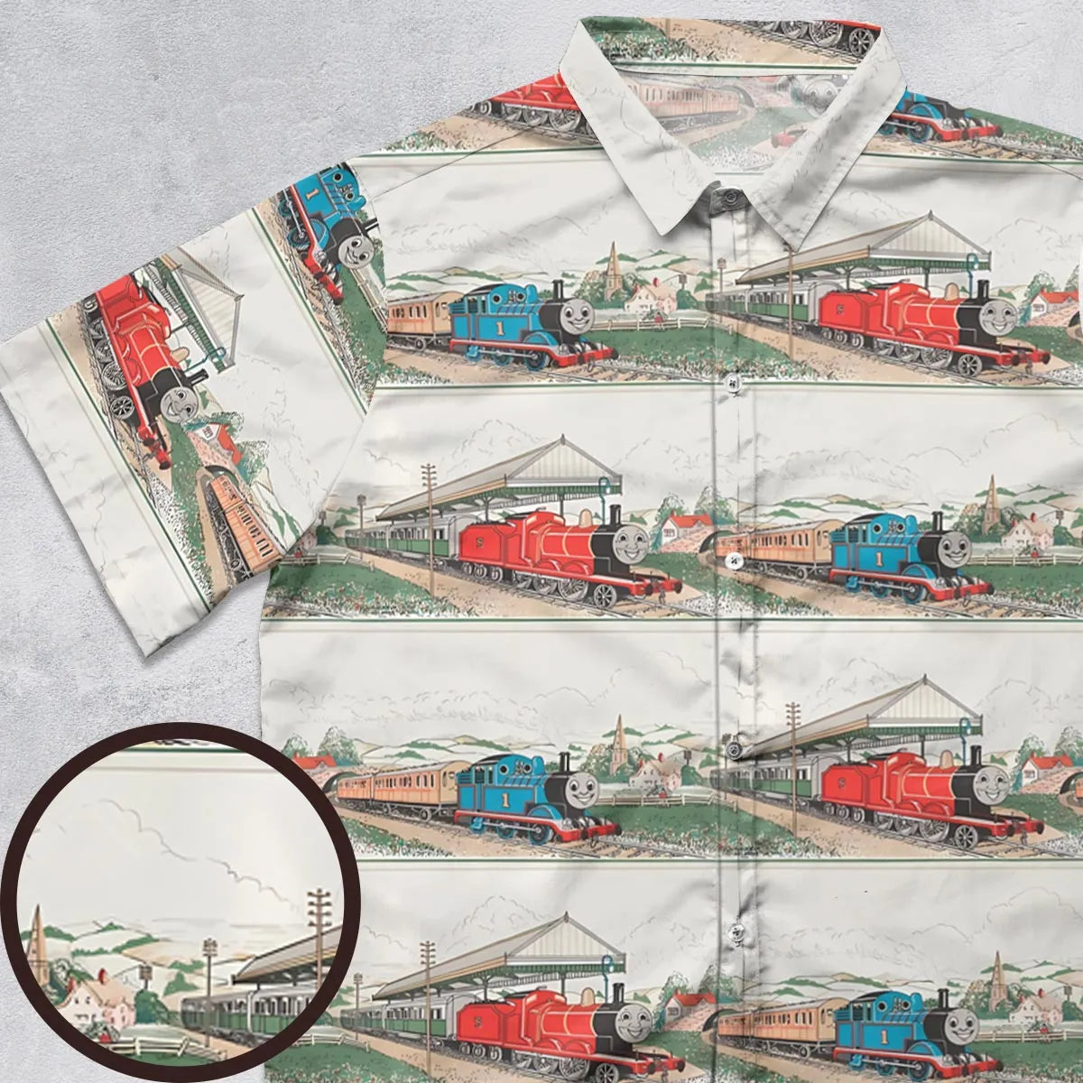 Short Sleeve Button Shirt - DERQXCSA