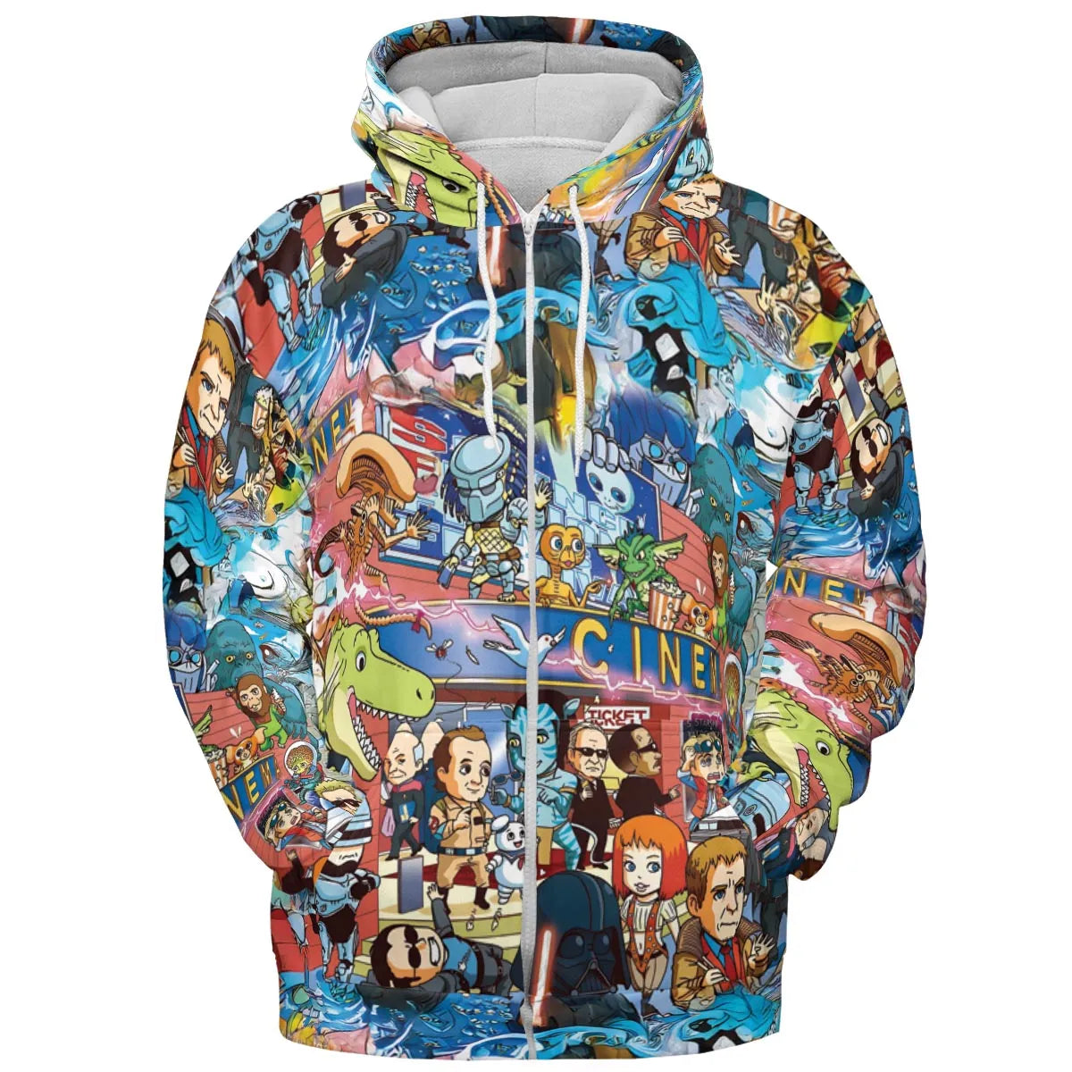 Full Print Hoodie - LEEXNBQJ