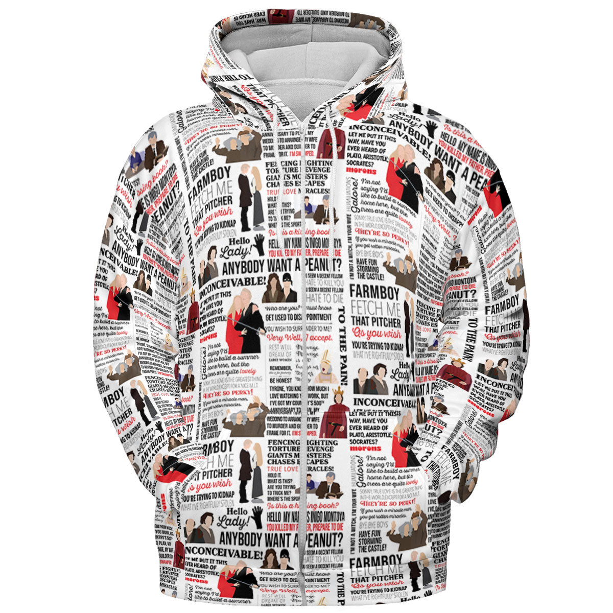 Full Print Hoodie - P6CXXHXJ