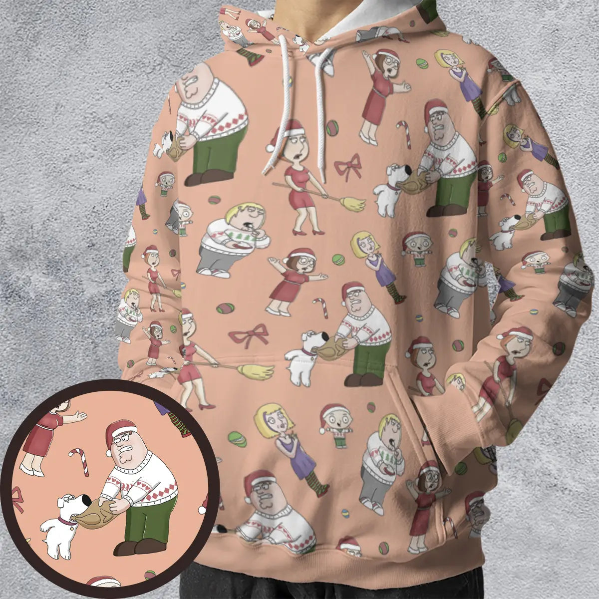 Full Print Hoodie - DAAJ3H83